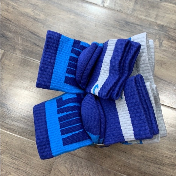 NIKE EVERYDAY CUSHIONED CREW SOCKS YTH 3Y-5Y - Picture 11 of 16